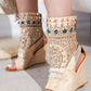 Rhinestone Gem-Embellished Raffia Wedge Heel Ankle Sandals