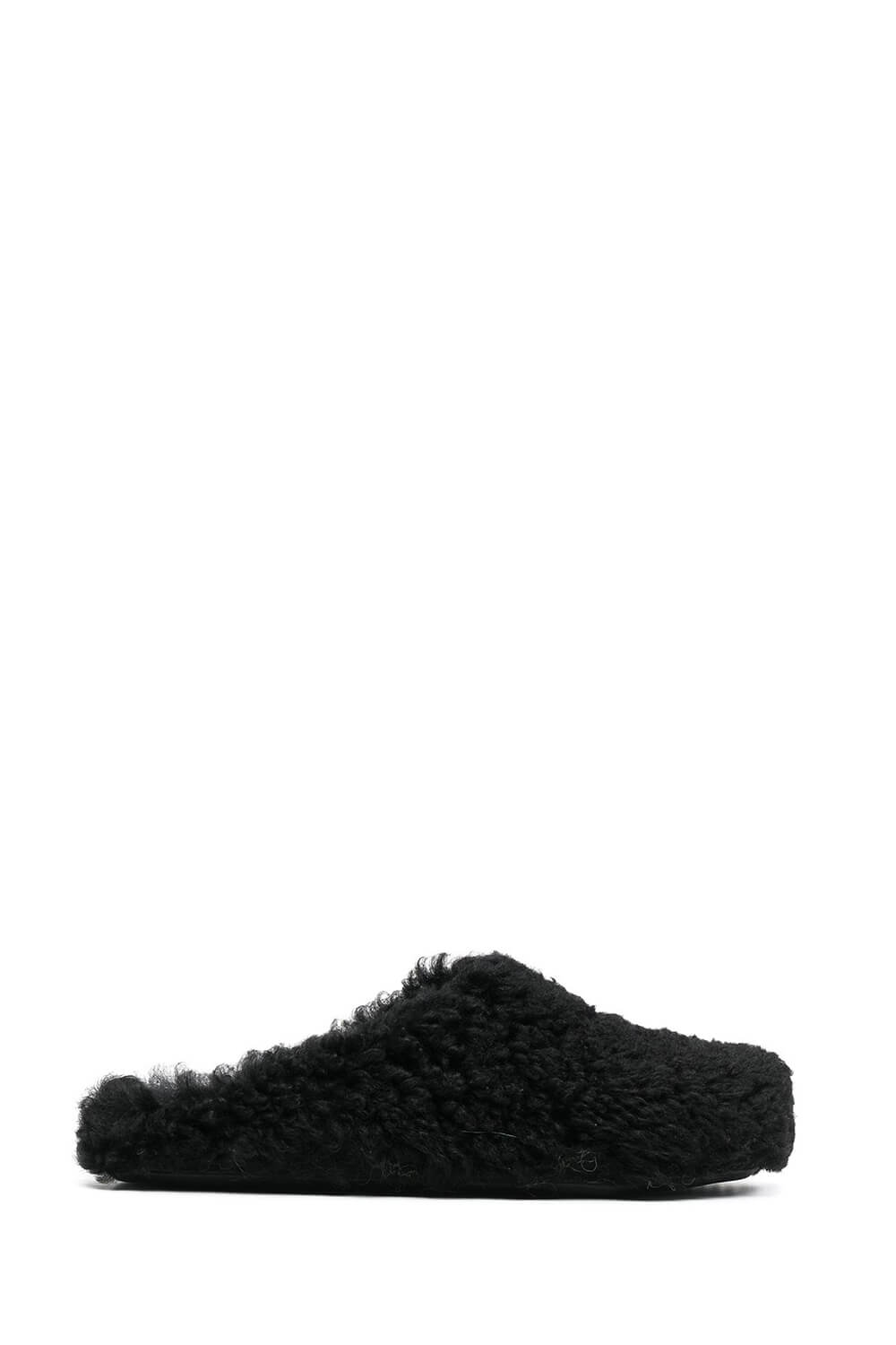 Shearling Slip-On Flat Sippers